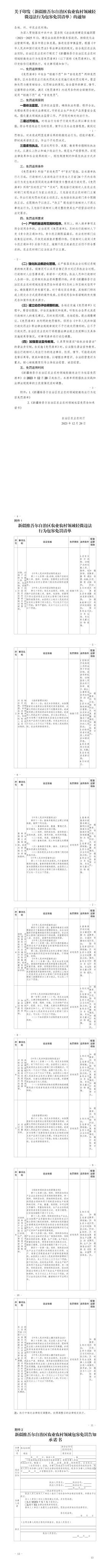 關(guān)于印發(fā)《新疆維吾爾自治區(qū)農(nóng)業(yè)農(nóng)村領(lǐng)域輕微違法行為包容免罰清單》的通知_01.jpg